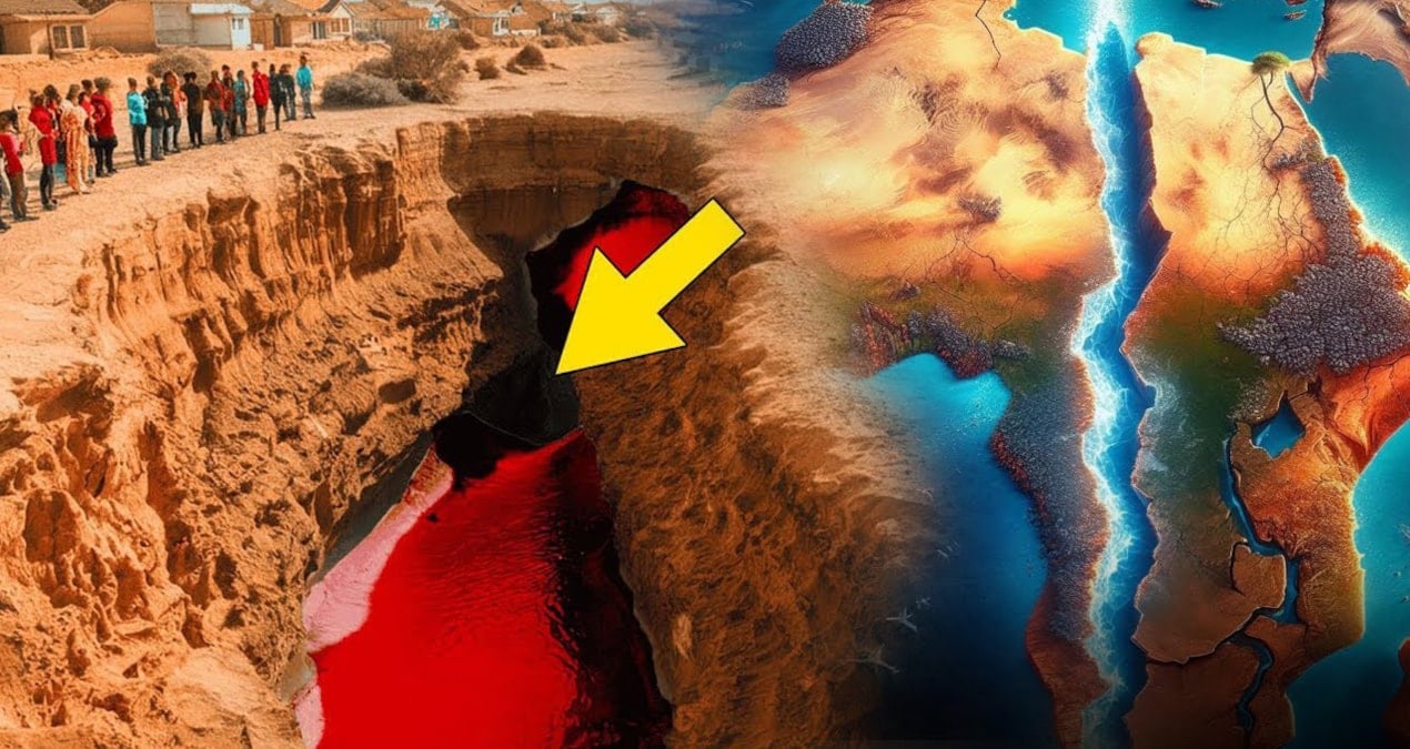 Afrika ikiye mi ayrılıyor? Doğu Afrika’da yeni bir okyanus doğuyor