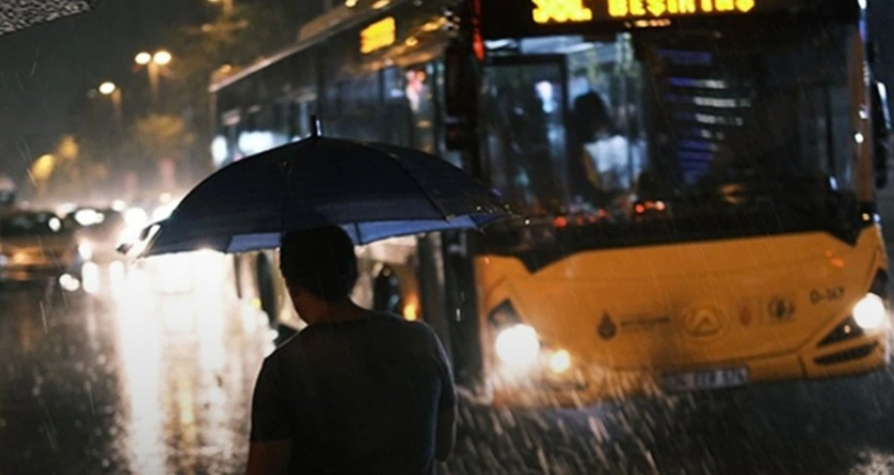 İstanbul’a yağmur sürprizi! Meteoroloji saat verdi