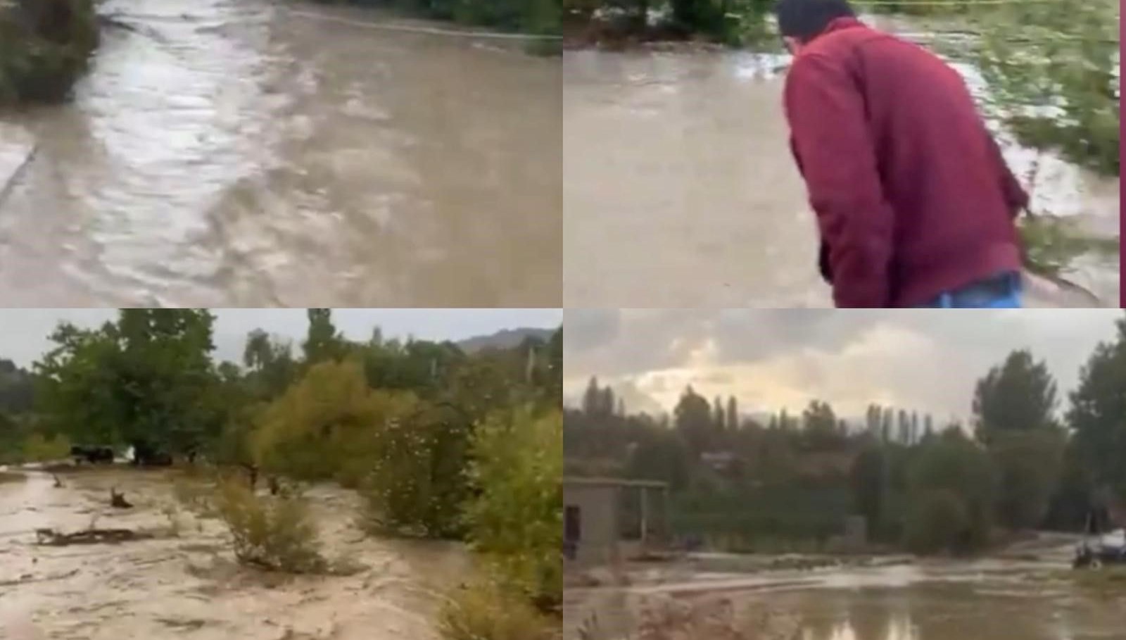 Mersin’de kuvvetli yağış, su taşkınlarına neden oldu