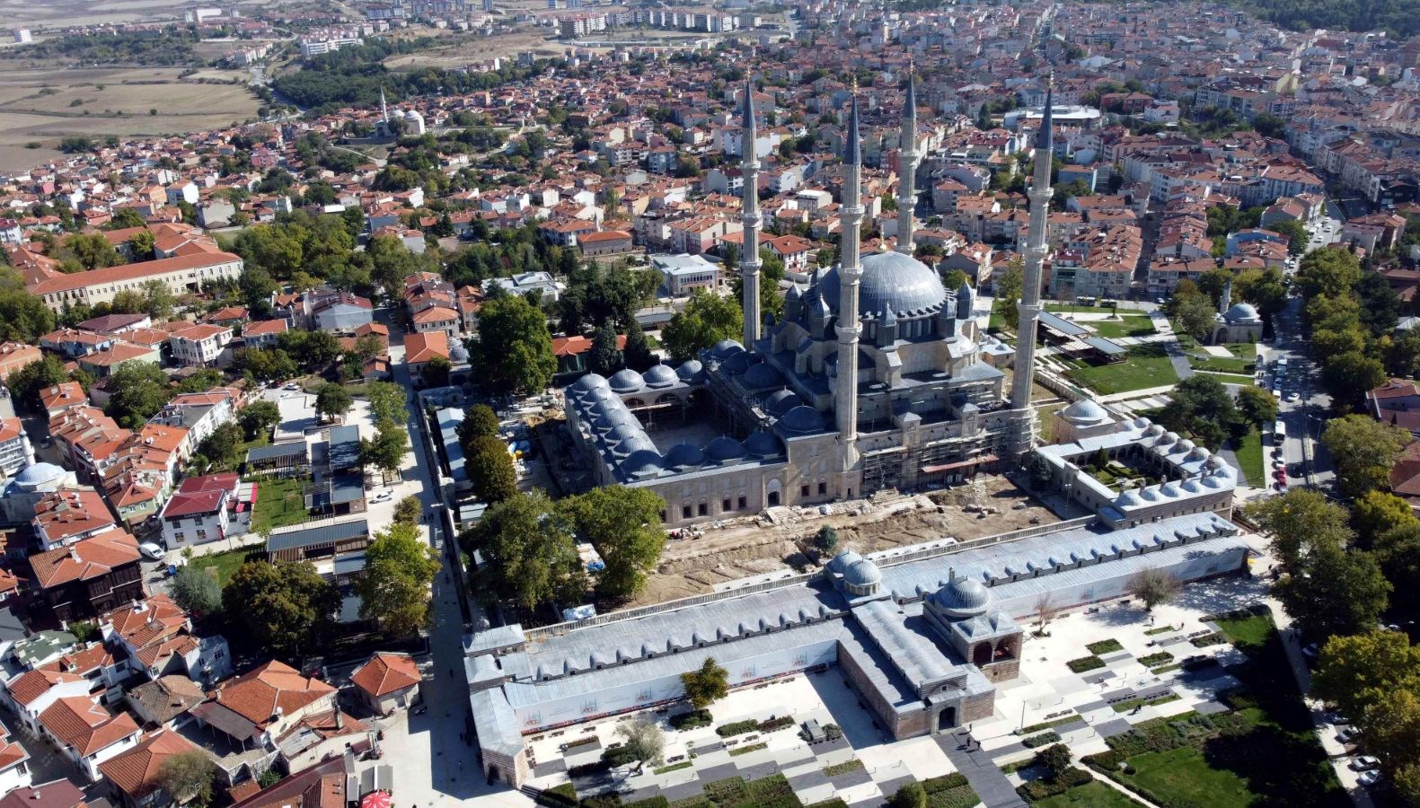 Selimiye Camisi’nin restorasyonu durduruldu