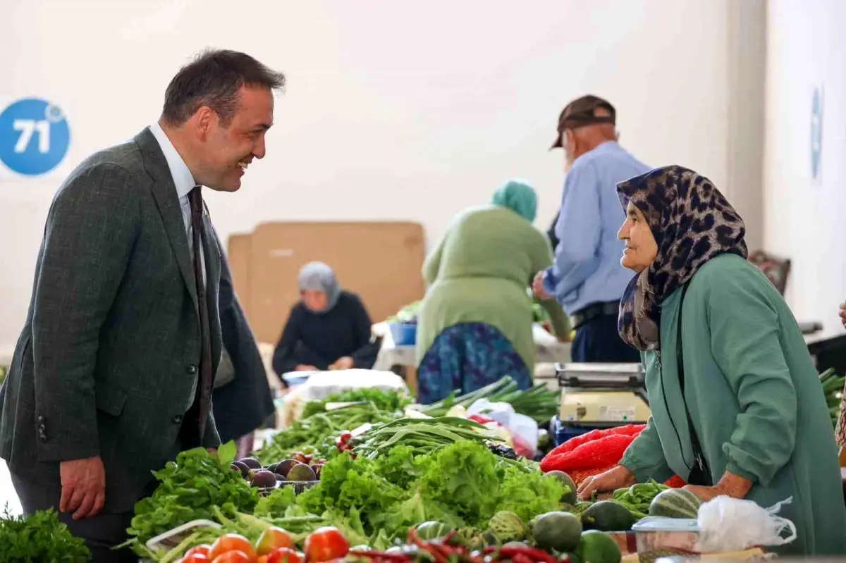 Vali Sözer’den Kapalı Pazar Ziyareti