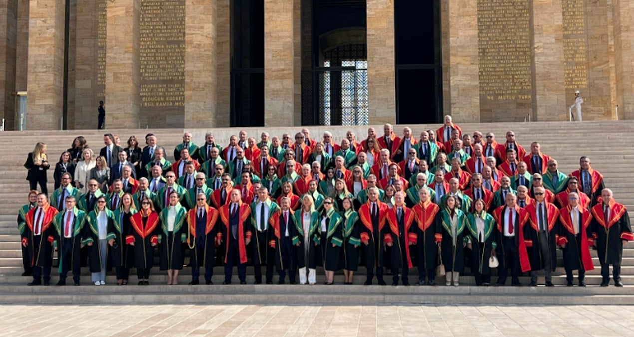 Yargıtay üyelerinden Anıtkabir’e ziyaret
