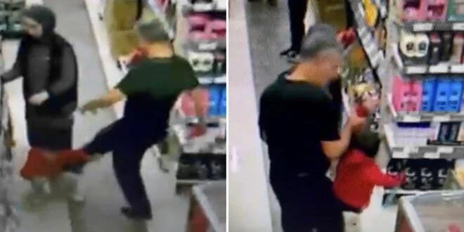 5 yaşındaki çocuğunu markette darbeden baba gözaltında