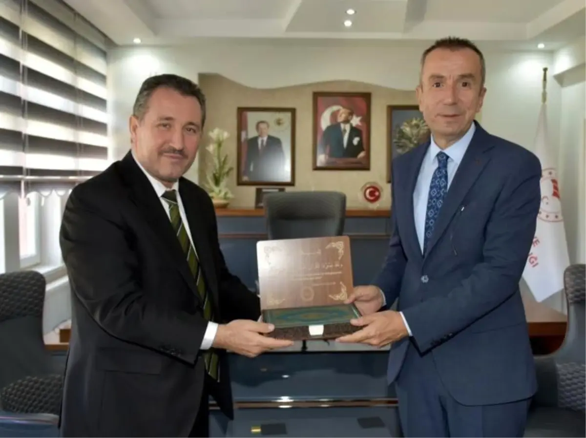 Bilecik İl Müftüsü’nden Tarım ve Orman Müdürü’ne Ziyaret