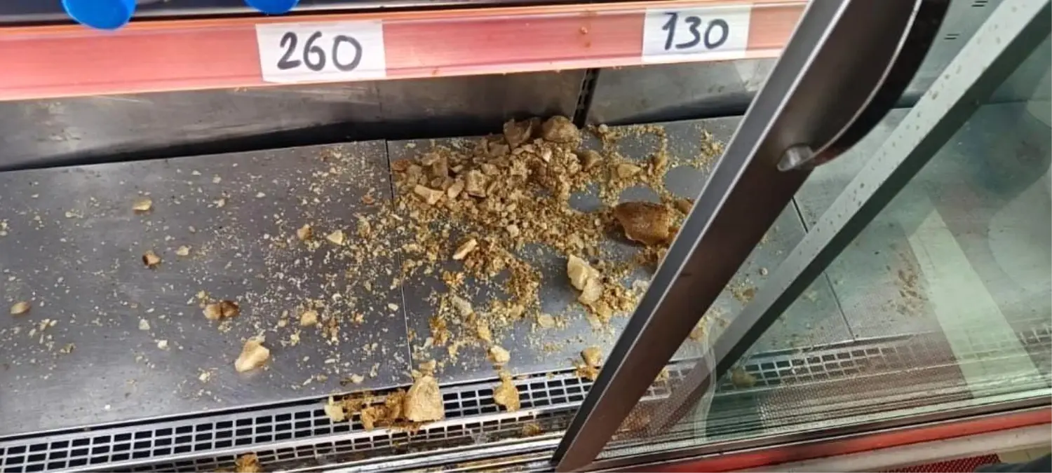 Erzurum’da Tavuk Dünyası’nda Korku Dolu Anlar: Donmuş Şişe Patladı