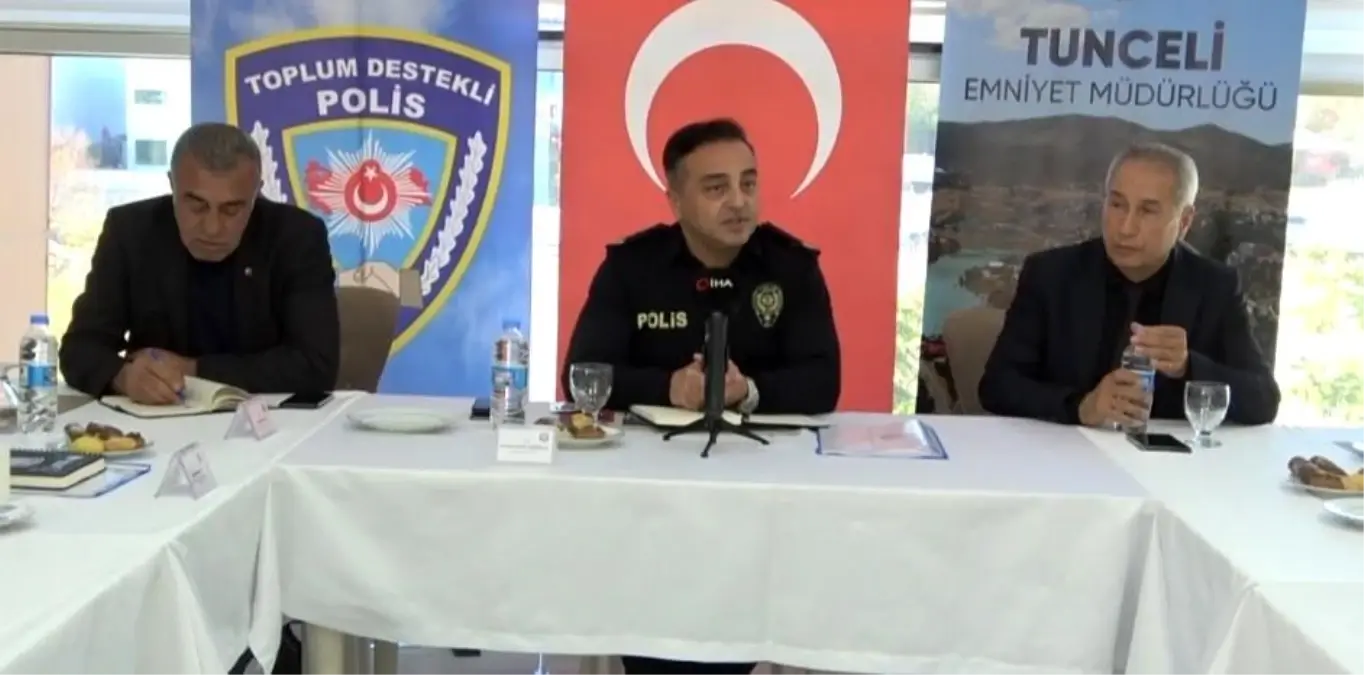 Tunceli’de Uyuşturucu ile Mücadele Toplantısı