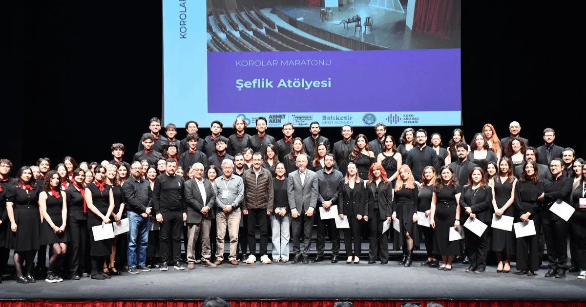 Balıkesir’de Korolar Maratonu’na muhteşem final