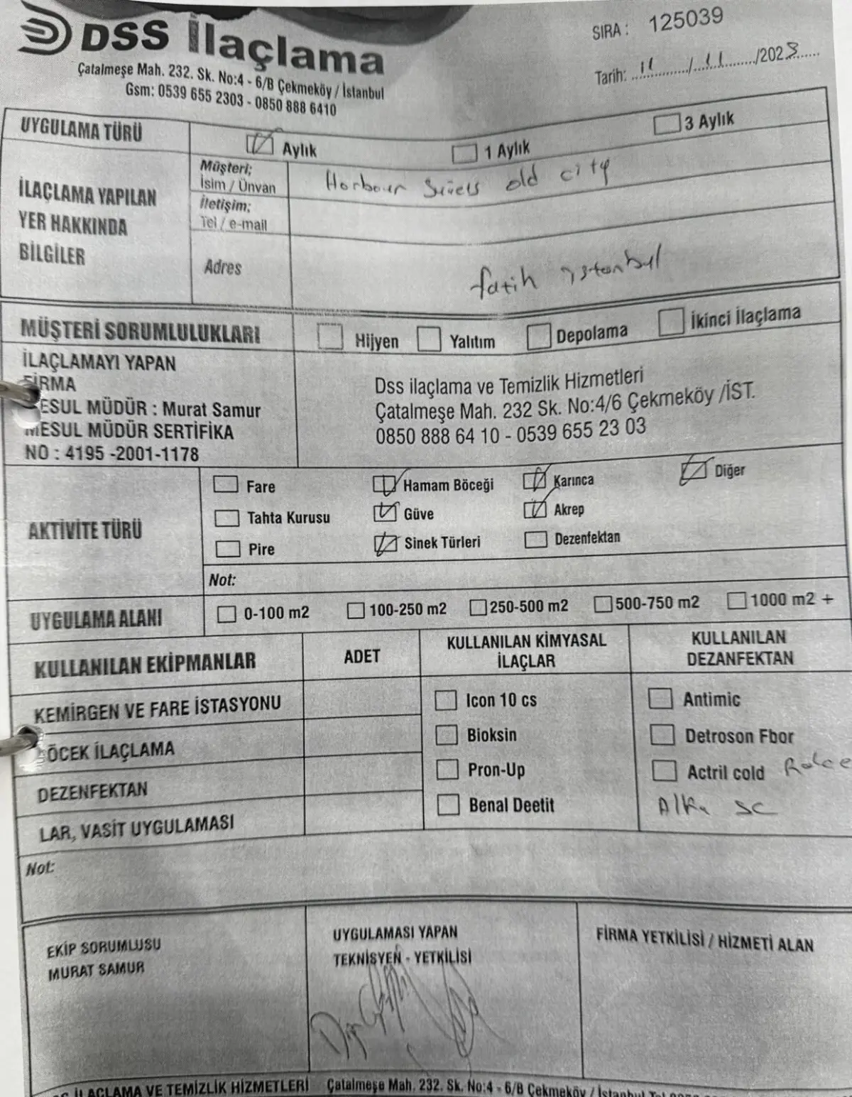 Böcek Ailesinin Ölümü: İlaçlama Belgesi Ortaya Çıktı