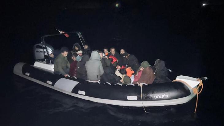 Fethiye açıklarında 31 düzensiz göçmen kurtarıldı