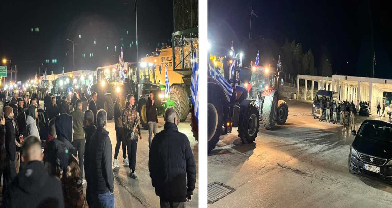 Batı Trakya’daki gümrük kapıları kapatıldı hayat felç oldu