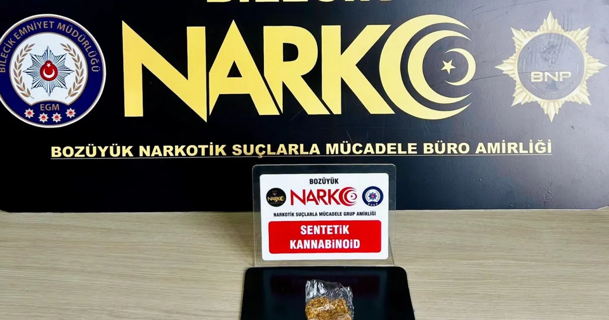 Bilecik Pazaryeri’nde narko operasyon
