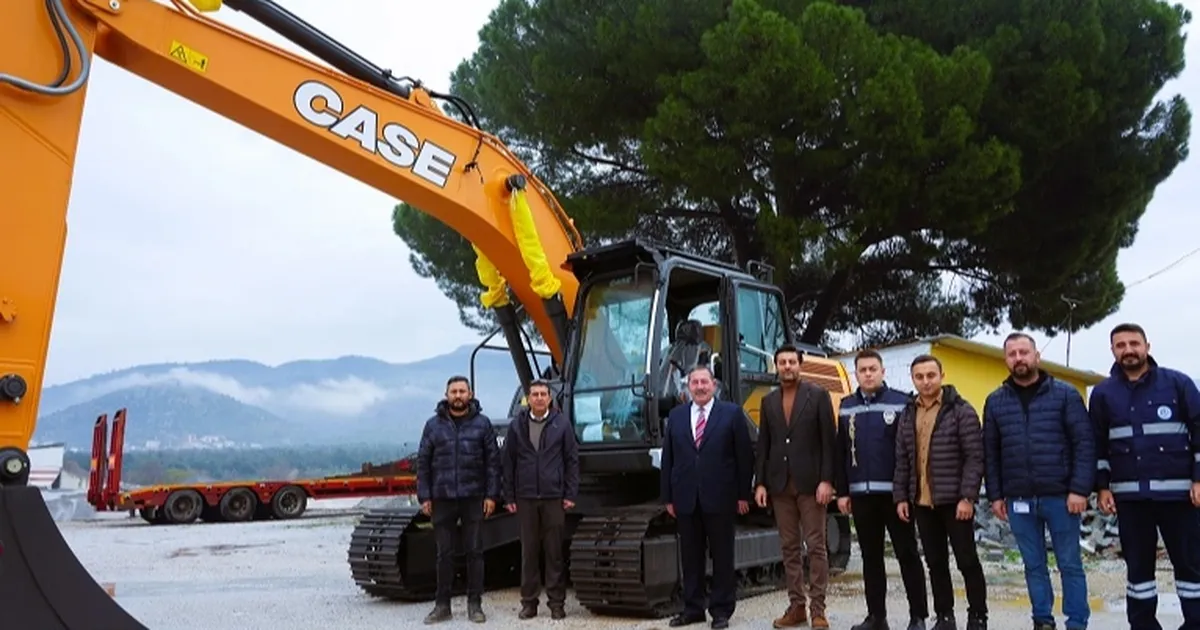 Muğla Milas’a TBB’den ekskavatör hibesi