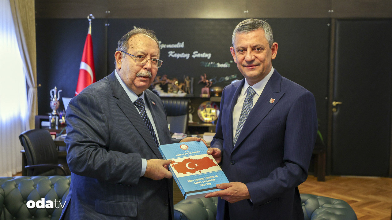 Özgür Özel YSK Başkanı Ahmet Yener’le görüştü