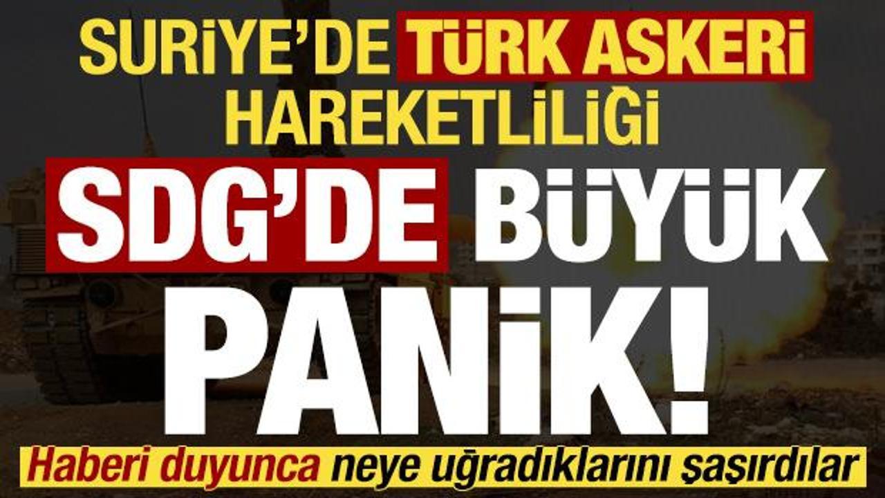 Son dakika: Suriye’de sıcak gelişme! TSK hareketliliği sonrası SDG’yi büyük panik sardı..