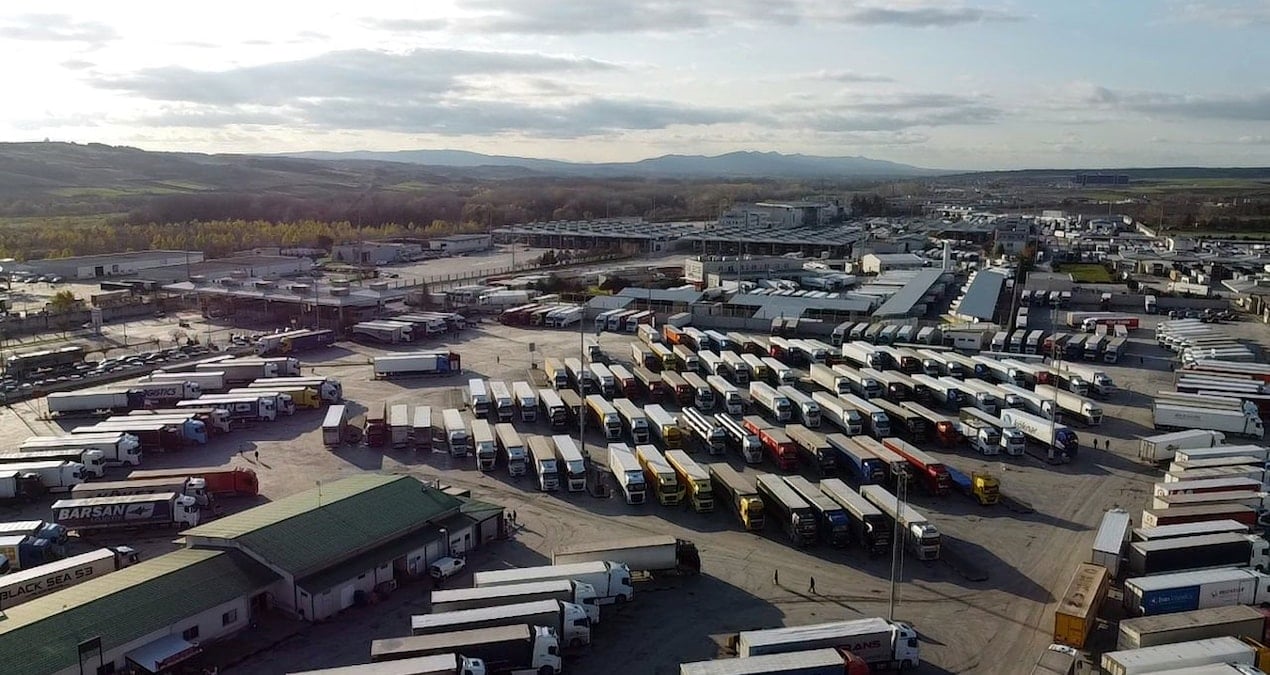 Yunanistan’daki eylem Türkiye’de büyük sorun oldu! Sınır kapıları TIR’larla doldu