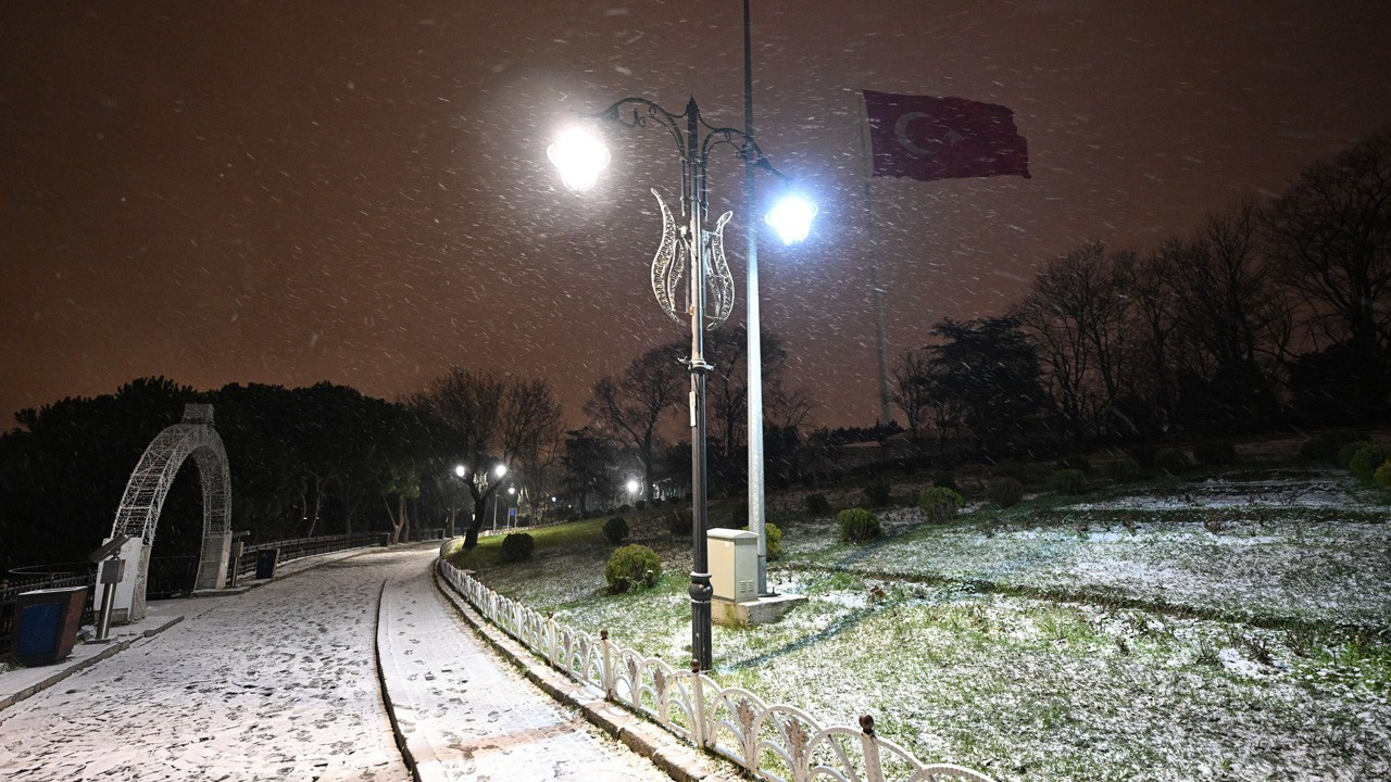İstanbul’da kar manzaraları: Çamlıca Tepesi beyaza büründü – Ekonomim