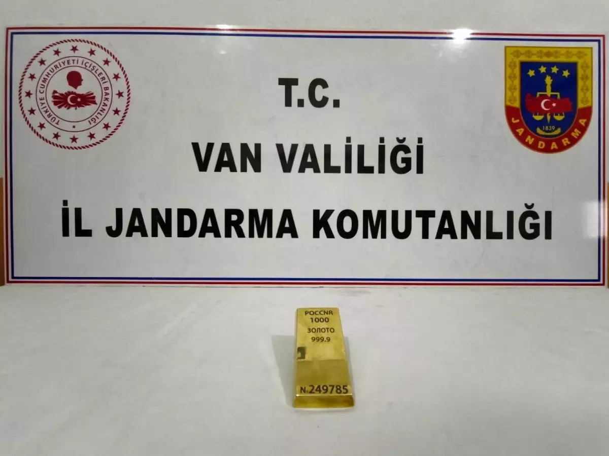 Van’da Altın Kaçakçılığı Operasyonu