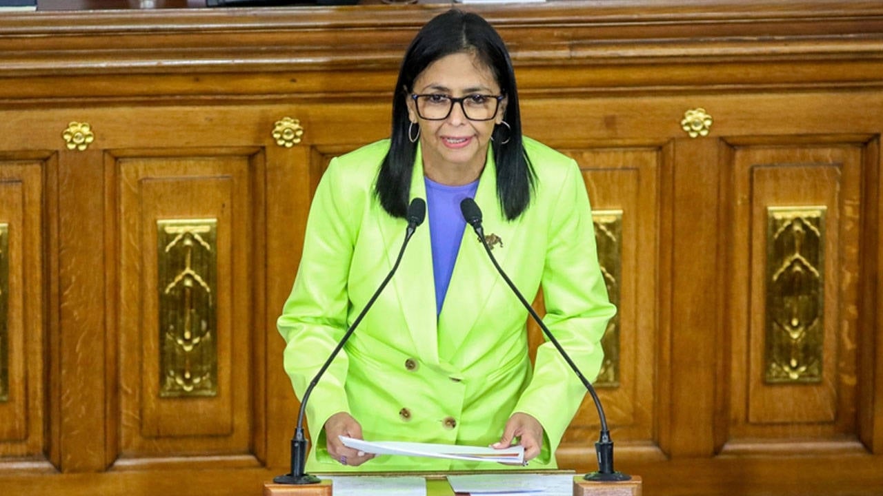 Venezuela Geçici Devlet Başkanı Rodriguez ulusa seslendi: Diyalogla çözüm çağrısı