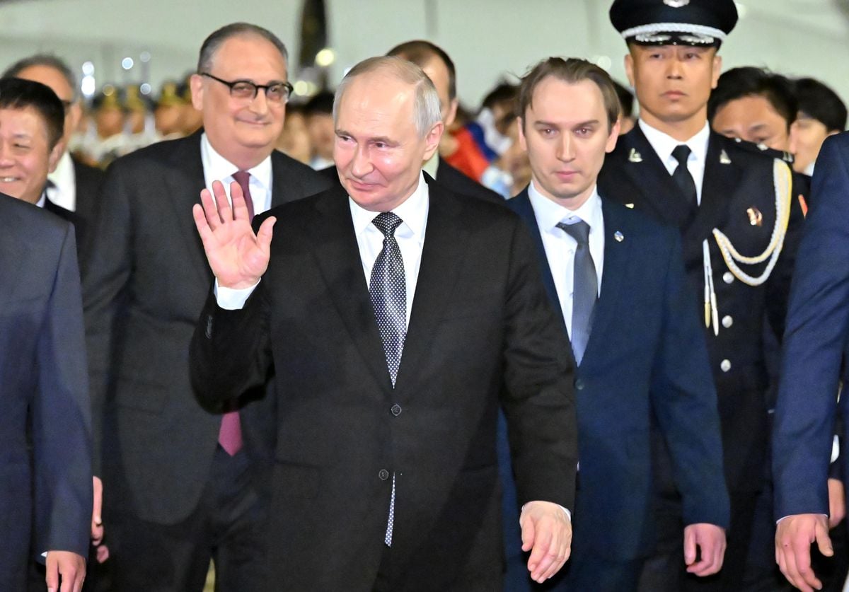 Putin, Çin Ziyaretinde Başkent Beijing’e Gitti