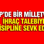CHP, Gaziantep Milletvekili Hasan Öztürkmen’in İhraç Edilmesini İstedi