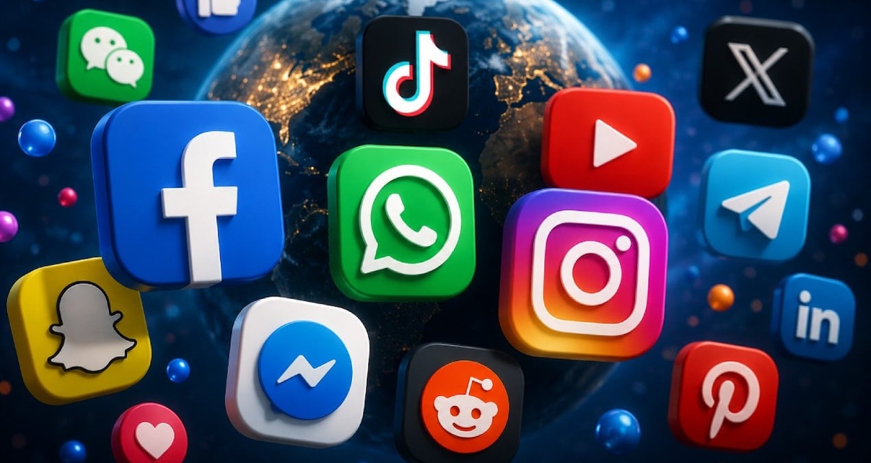 Sosyal Medya Dünyasında Zirve: Facebook ve Rakipleri Kullanıcı Sayılarıyla Belirlendi