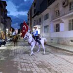 Selendi’de Fener Alayı ve Cirit Atlı Gençlik Yürüyüşü