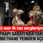 Topkapi sarayinda tarihi serbethane yeniden acildi 452 eser ilk kez sergileniyor 4UEmnwE5